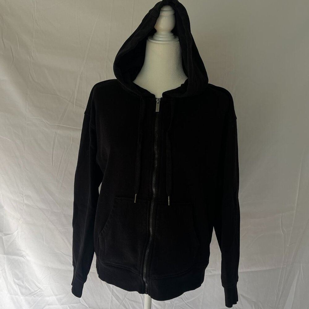 Calvin Klein Performance Women's Long-Sleeve Zip-Up Drawstring Hoodie -  Size M
